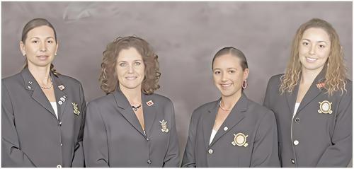 Beatriz de Arenas, Rosa Maria Paiz, Pamela Abreu, Maria Cristina Arenas